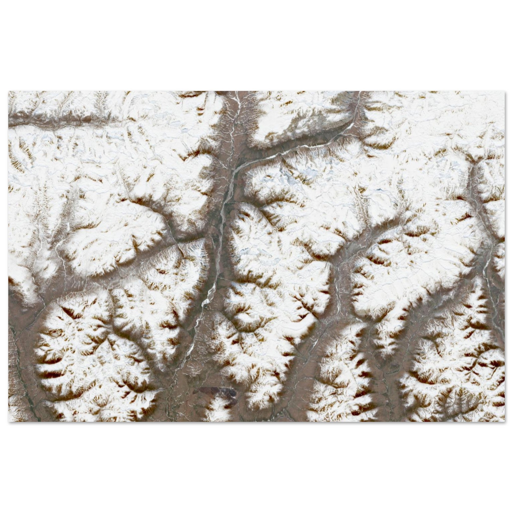 Gates of the Arctic National Park Natural Earth Print - Ink And Atlas
