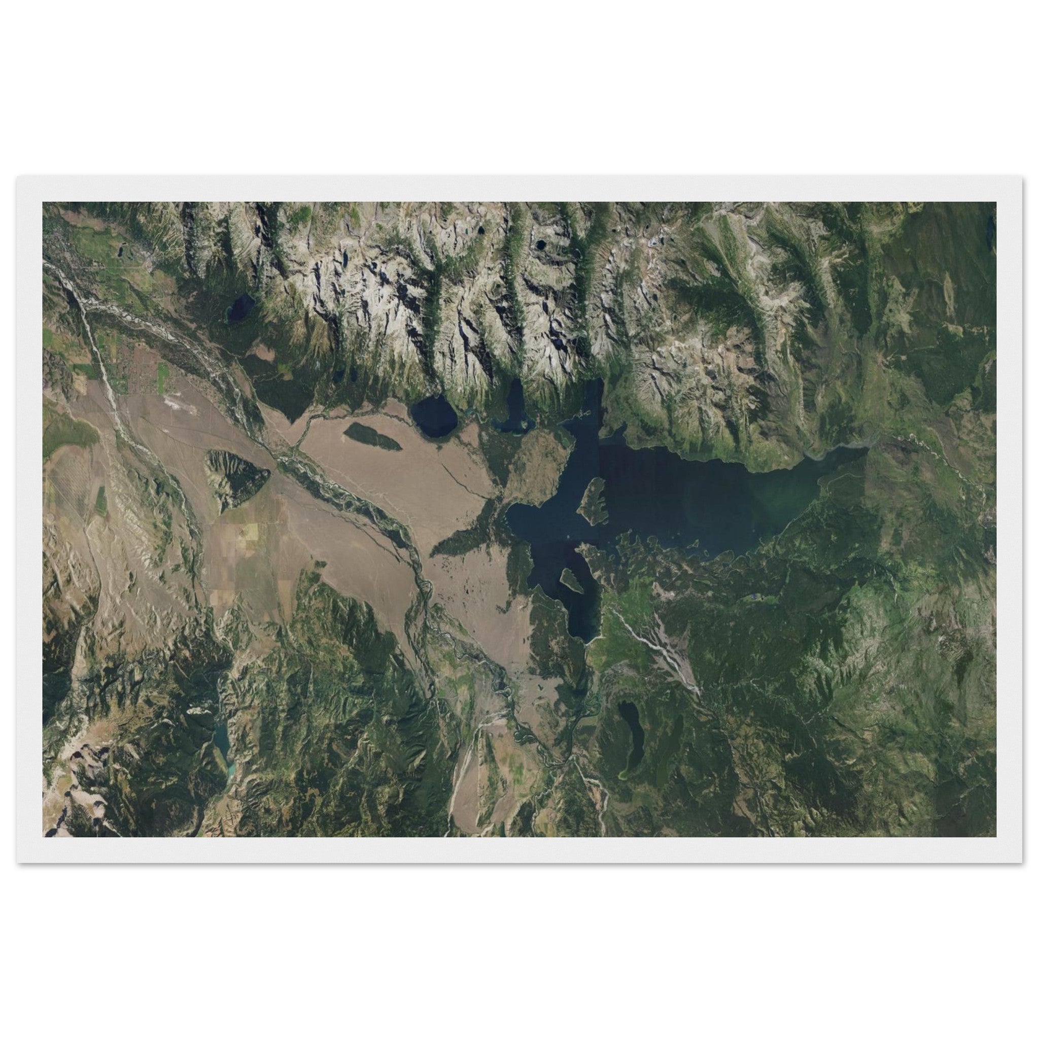 Grand Teton National Park Natural Earth Print - Ink And Atlas