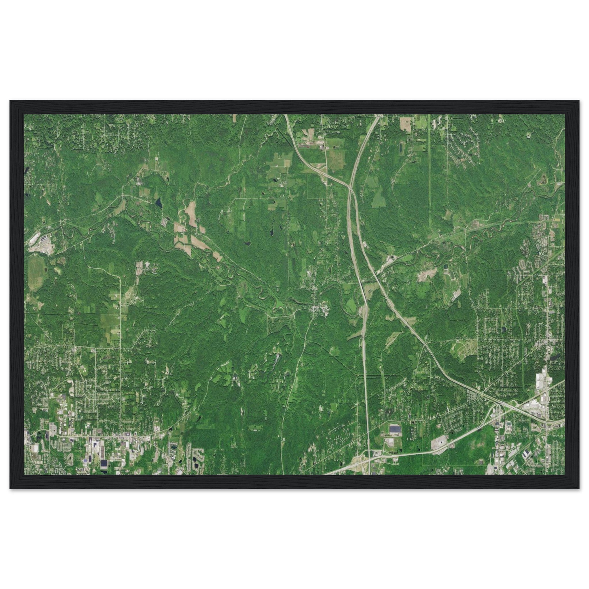 Cuyahoga Valley National Park Natural Earth Print - Ink And Atlas