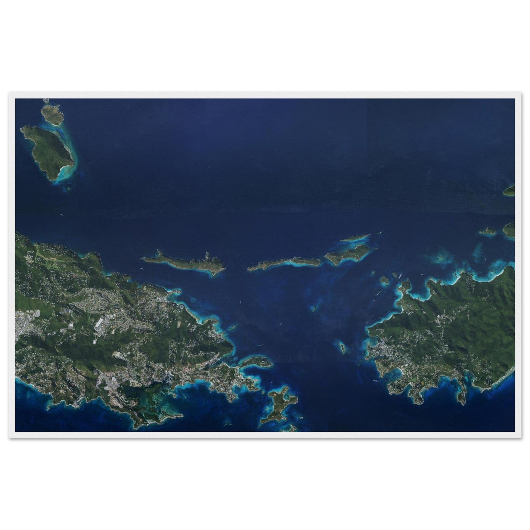 Virgin Islands National Park Natural Earth Print - Ink And Atlas