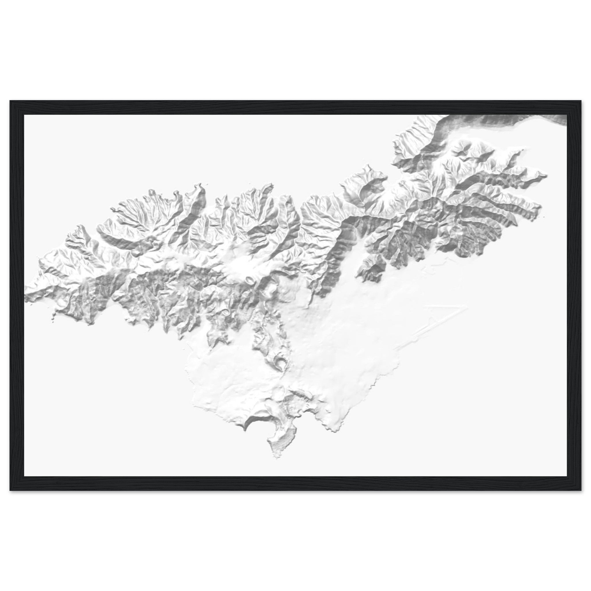 American Samoa National Park Natural Earth Print - Ink And Atlas