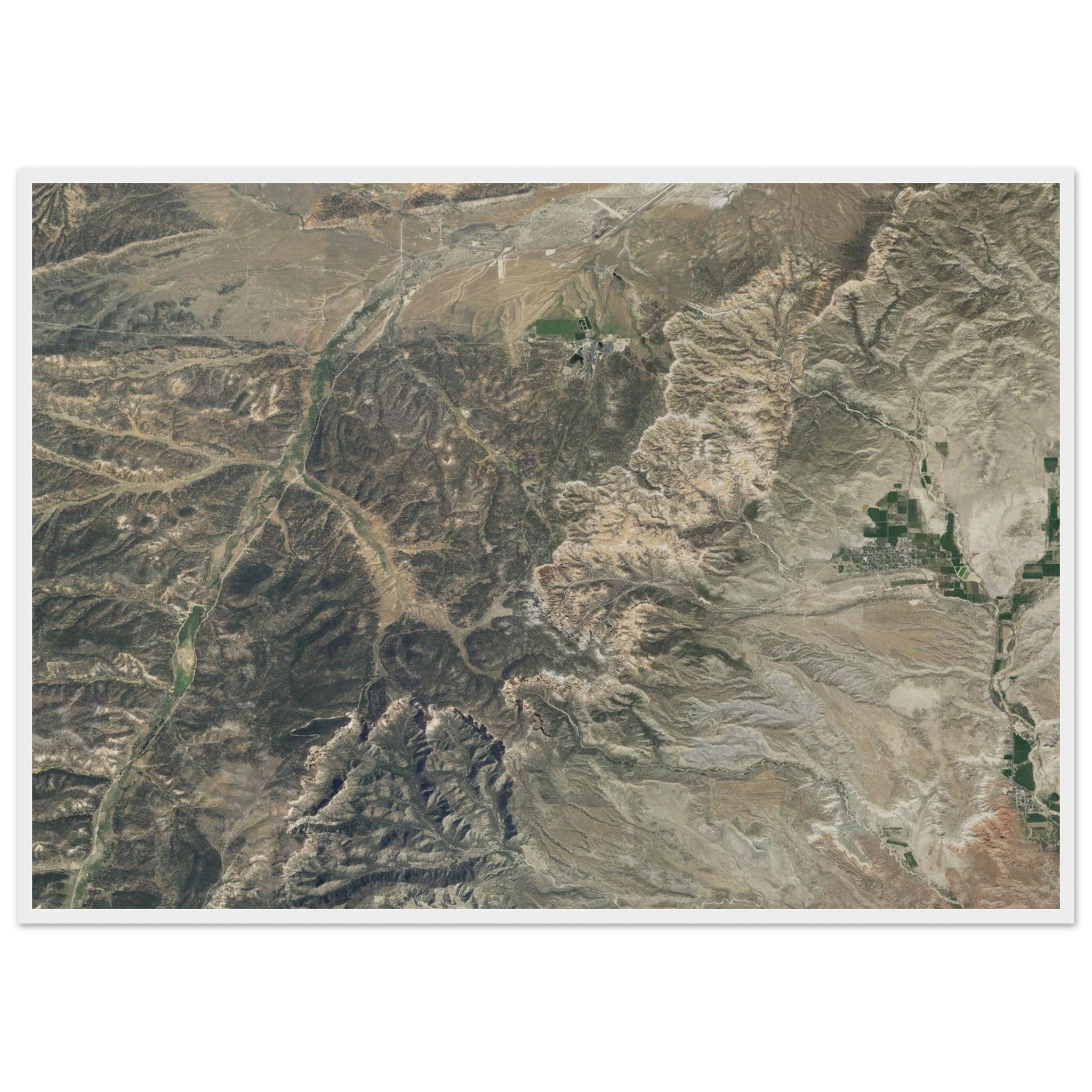 Bryce Canyon National Park Natural Earth Print - Ink And Atlas