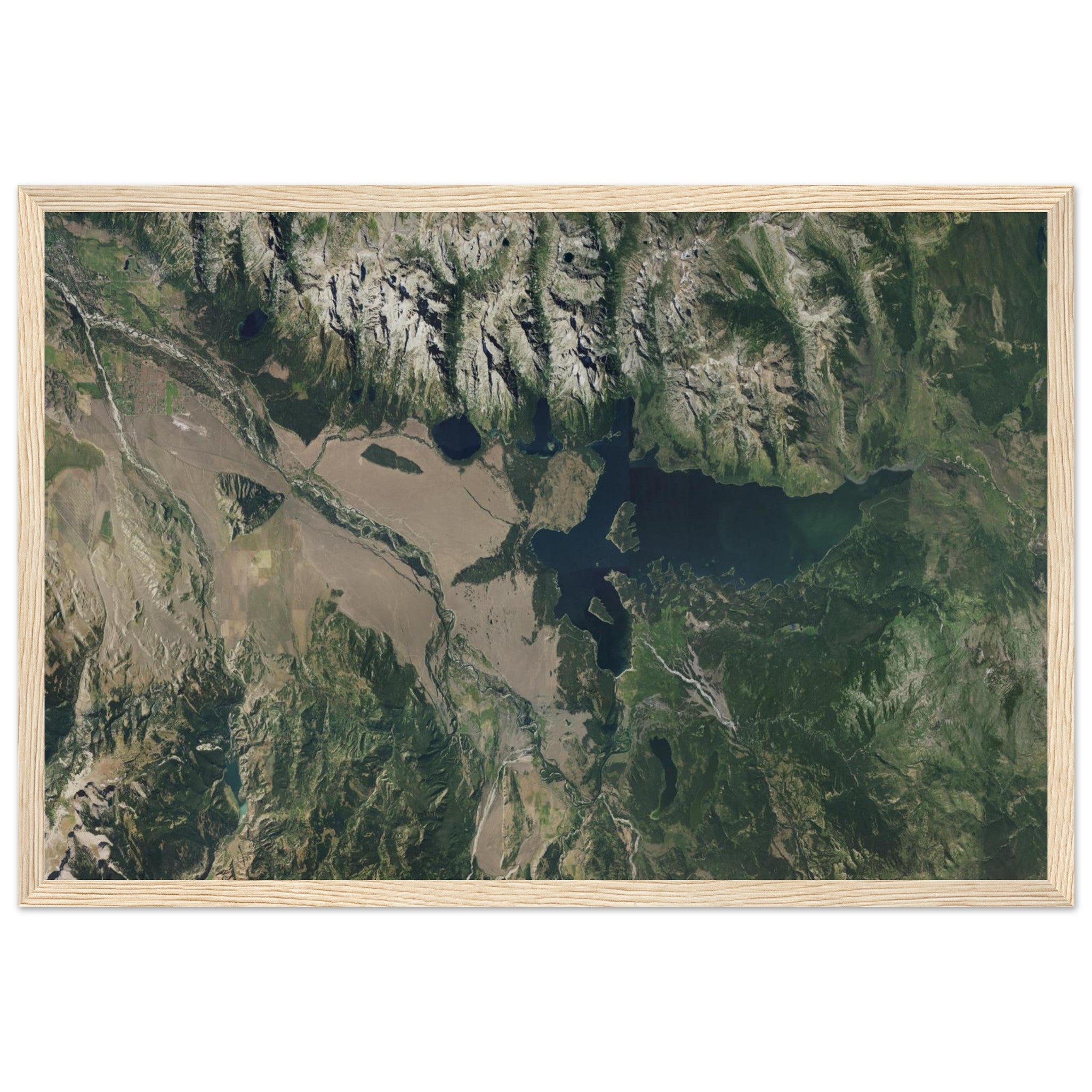 Grand Teton National Park Natural Earth Print - Ink And Atlas