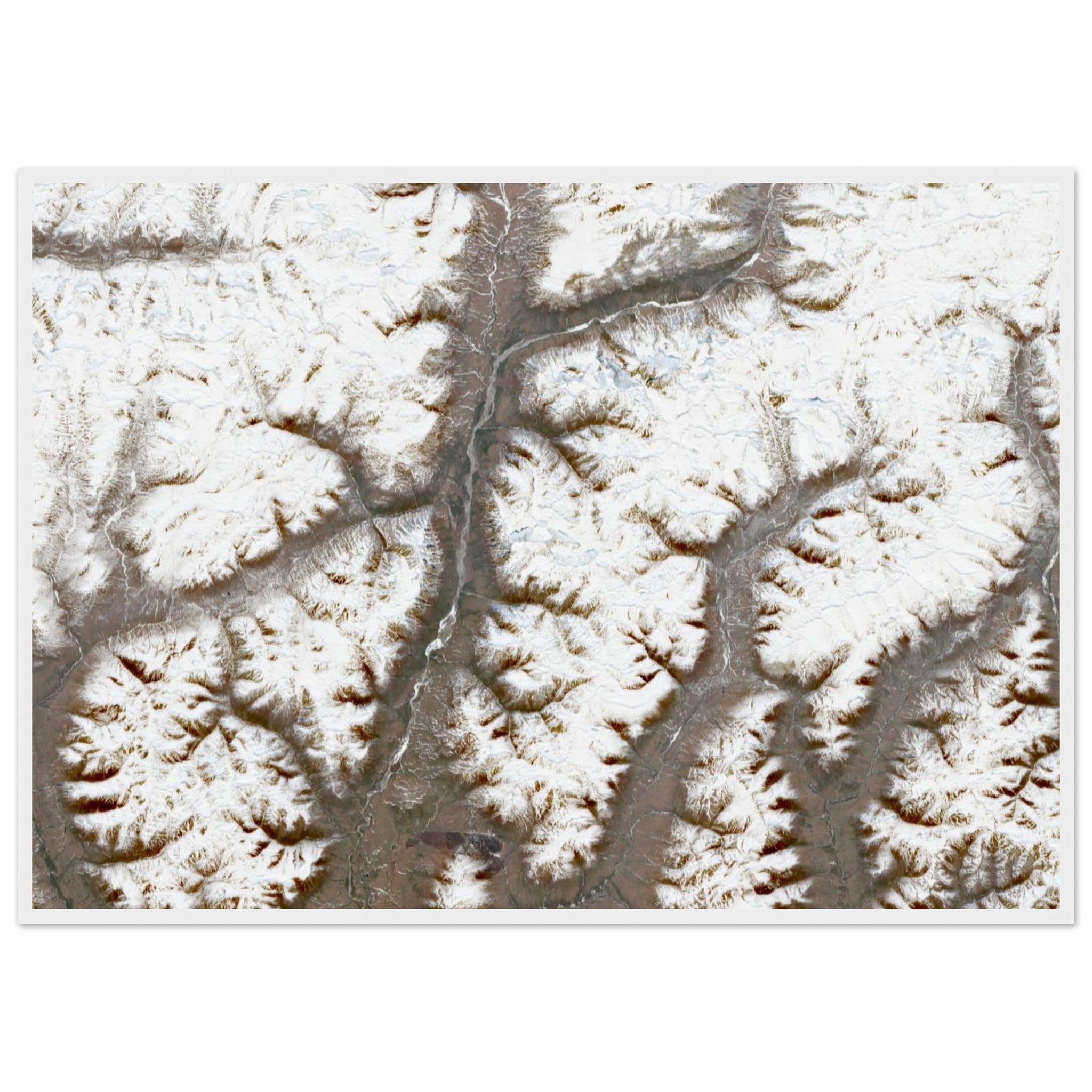 Gates of the Arctic National Park Natural Earth Print - Ink And Atlas