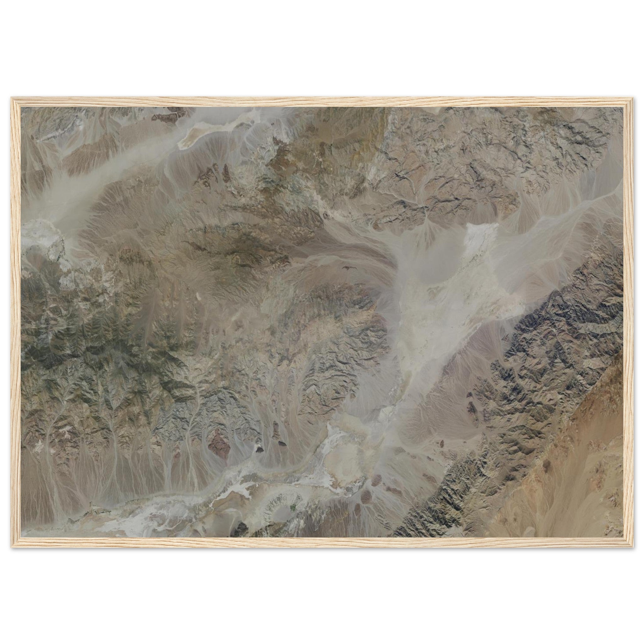 Death Valley National Park Natural Earth Print - Ink And Atlas