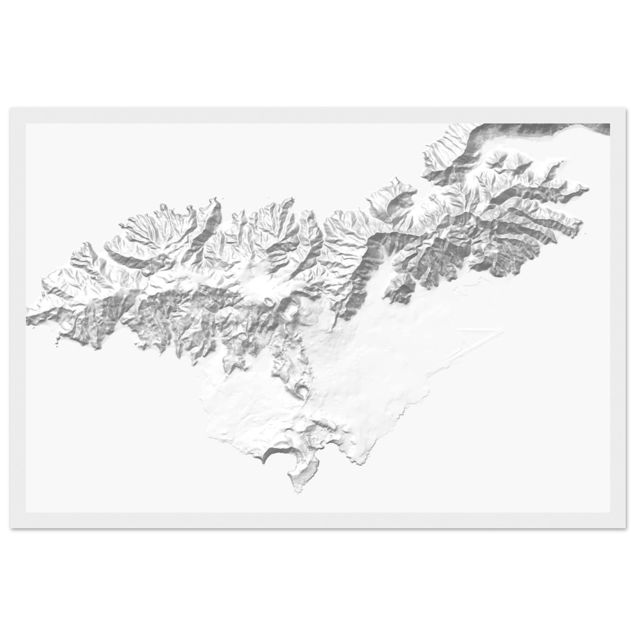 American Samoa National Park Natural Earth Print - Ink And Atlas