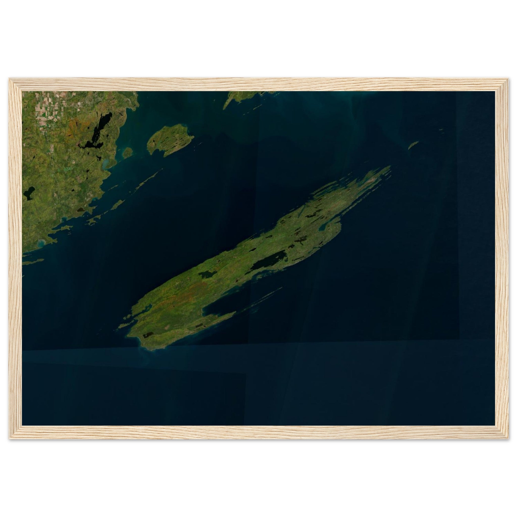 Isle Royale National Park Natural Earth Print - Ink And Atlas