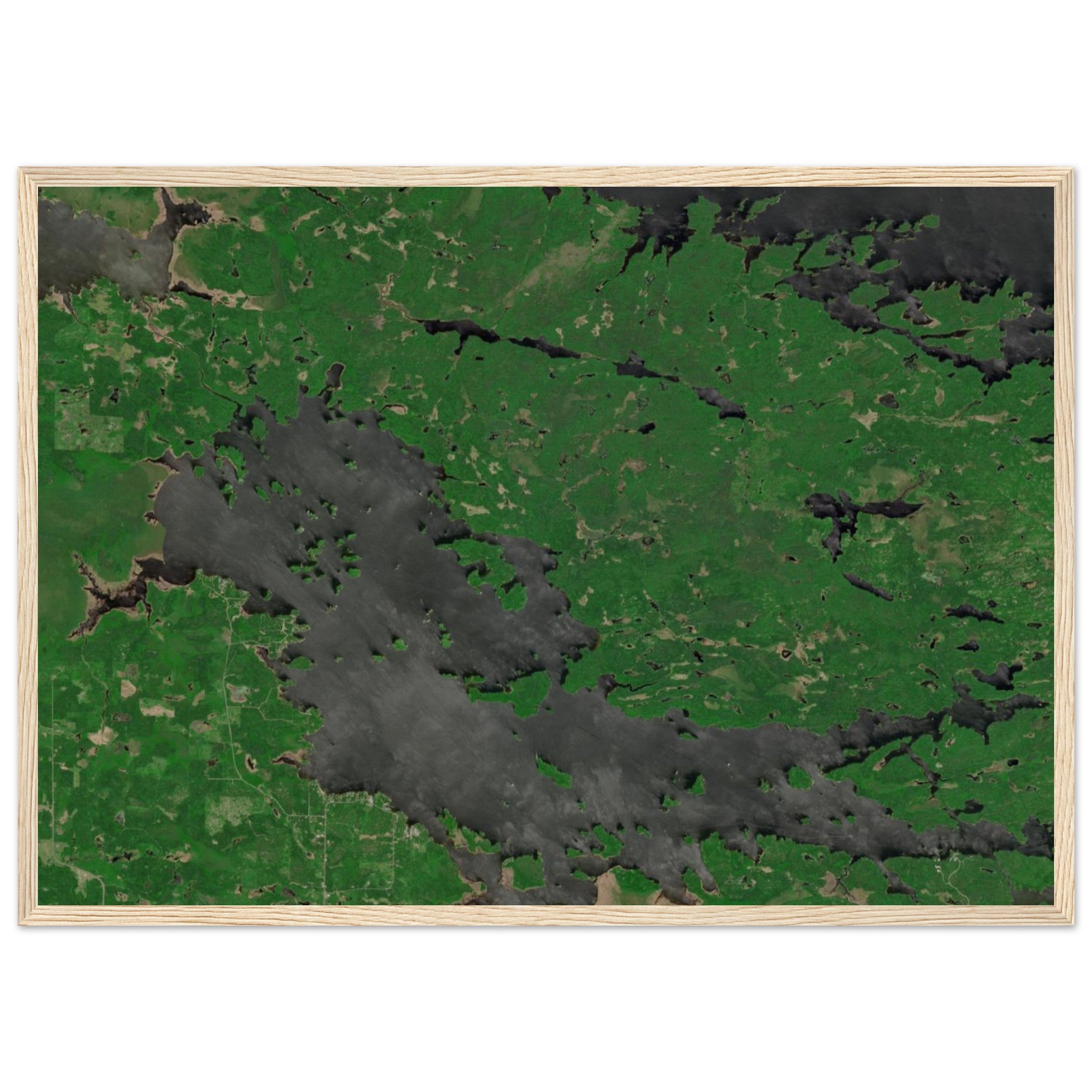 Voyageurs National Park Natural Earth Print - Ink And Atlas