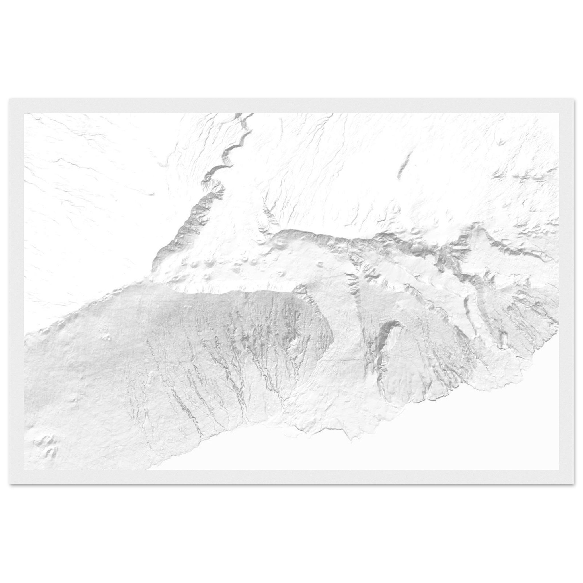 Haleakalā National Park Natural Earth Print - Ink And Atlas