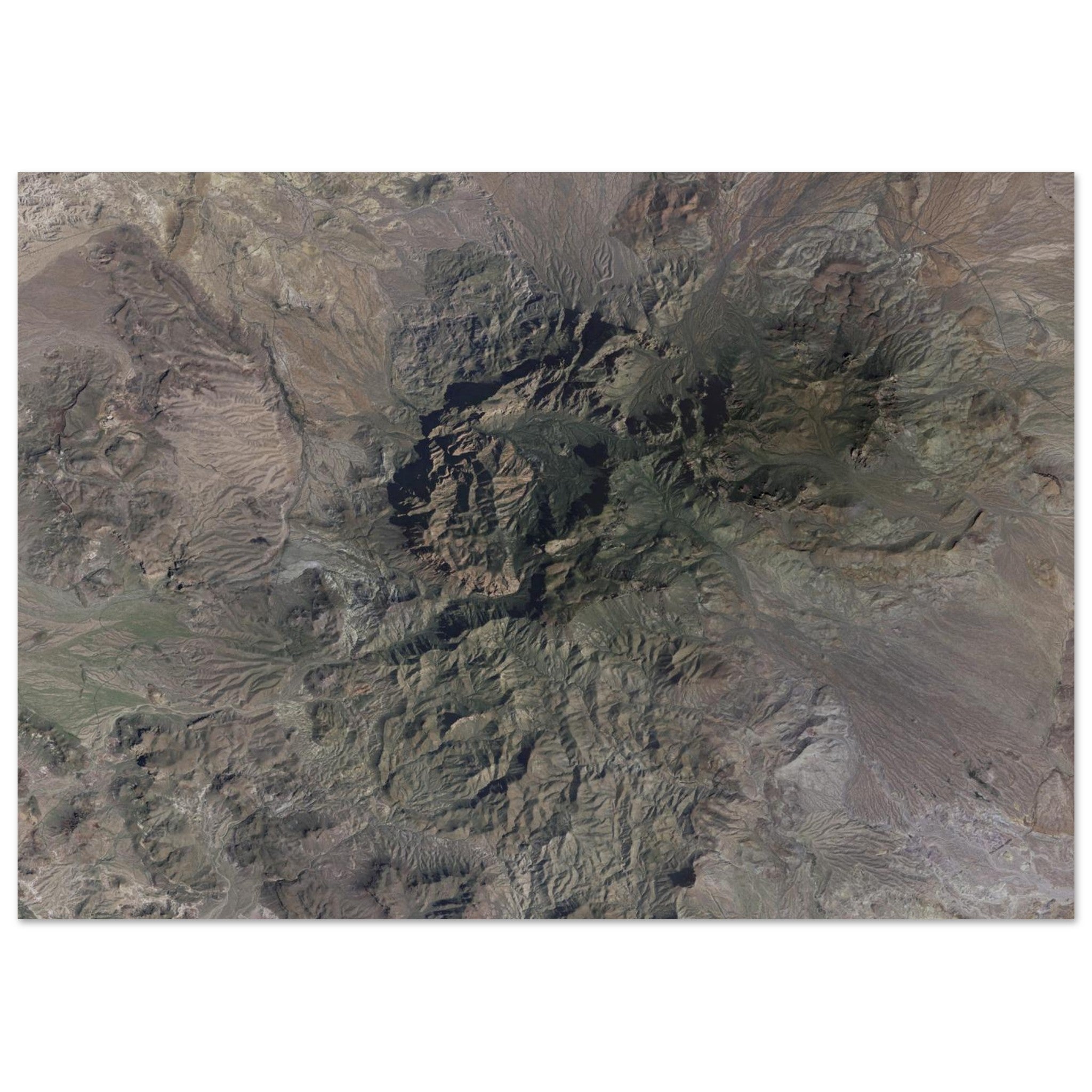 Big Bend National Park Natural Earth Print - Ink And Atlas