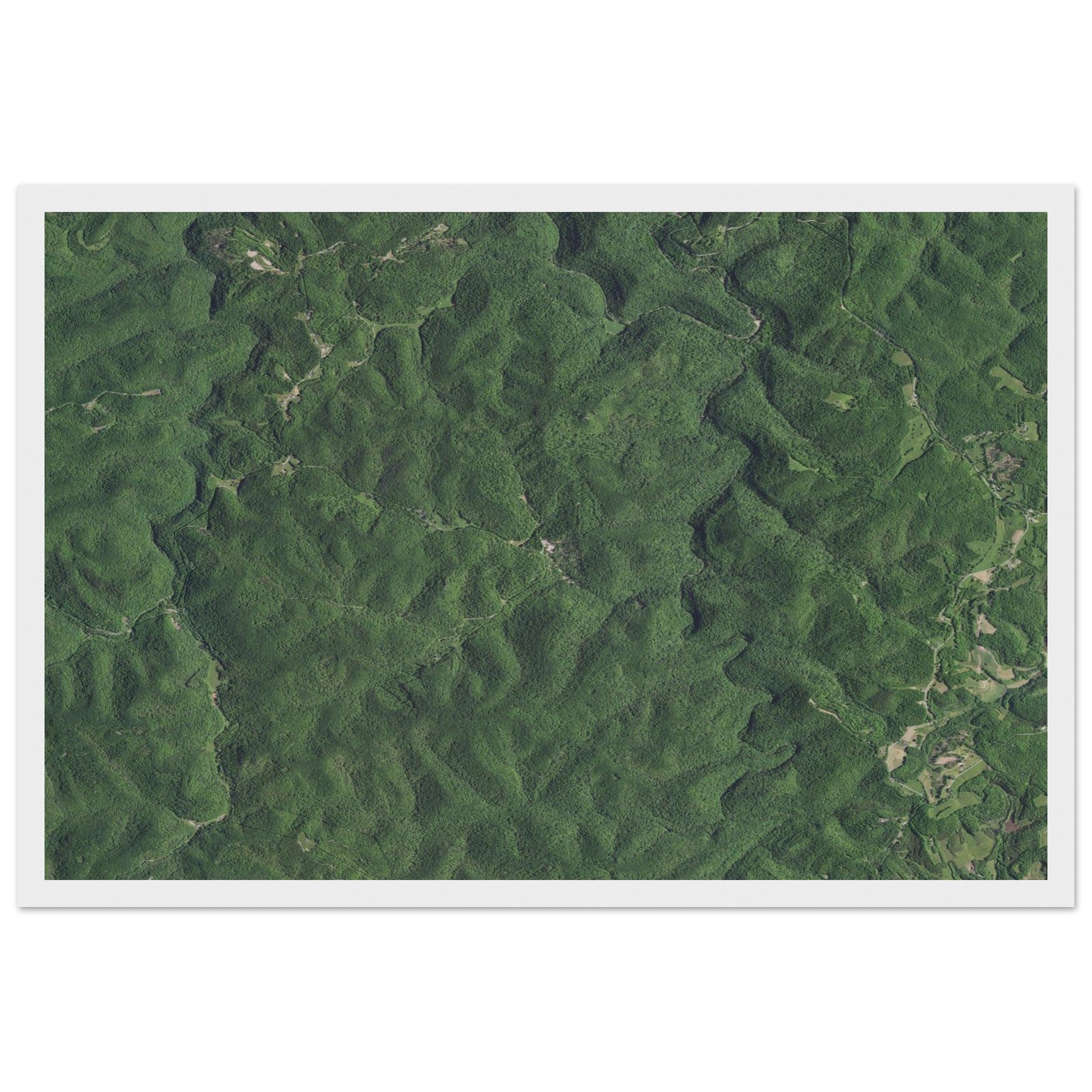 Wind Cave National Park Natural Earth Print - Ink And Atlas