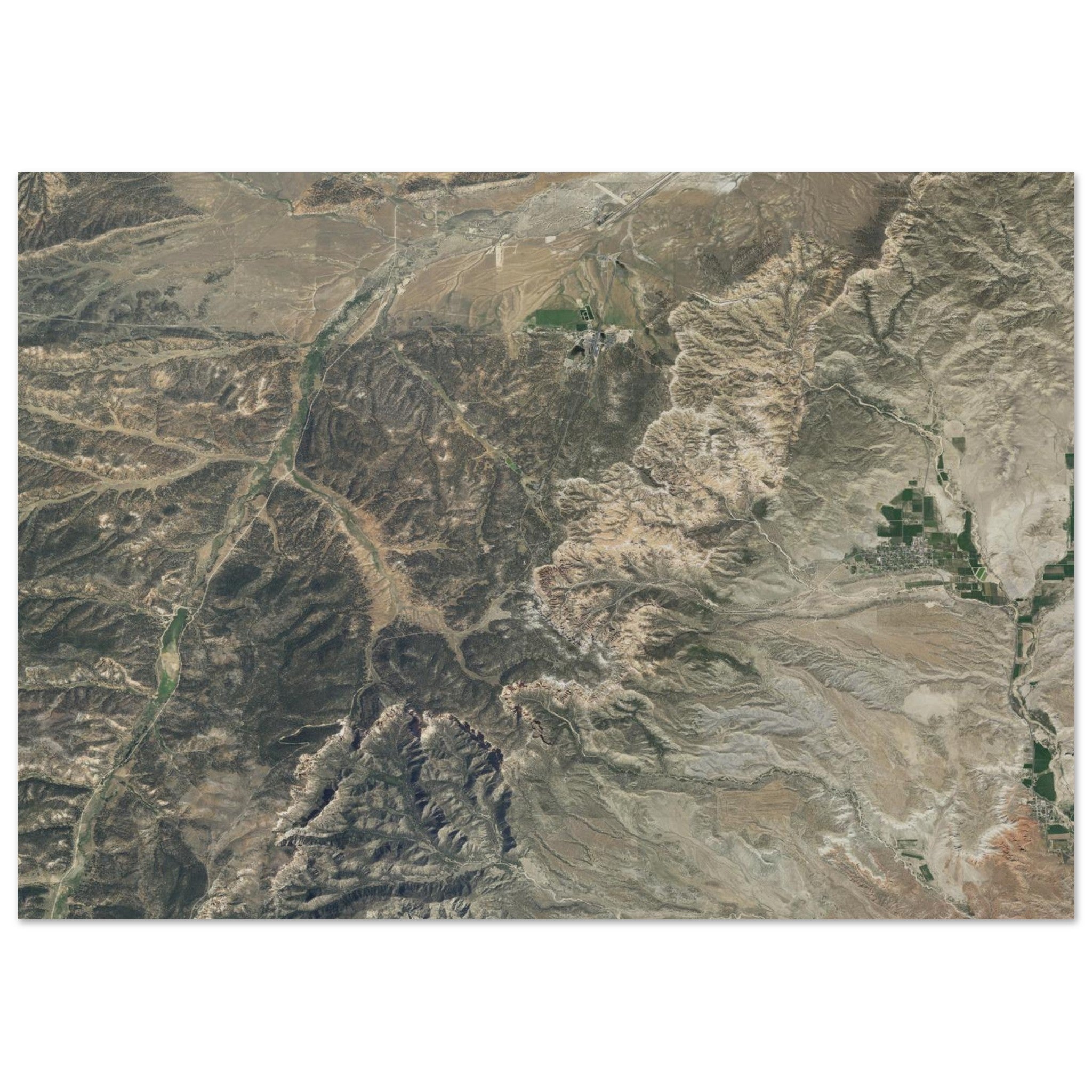 Bryce Canyon National Park Natural Earth Print - Ink And Atlas
