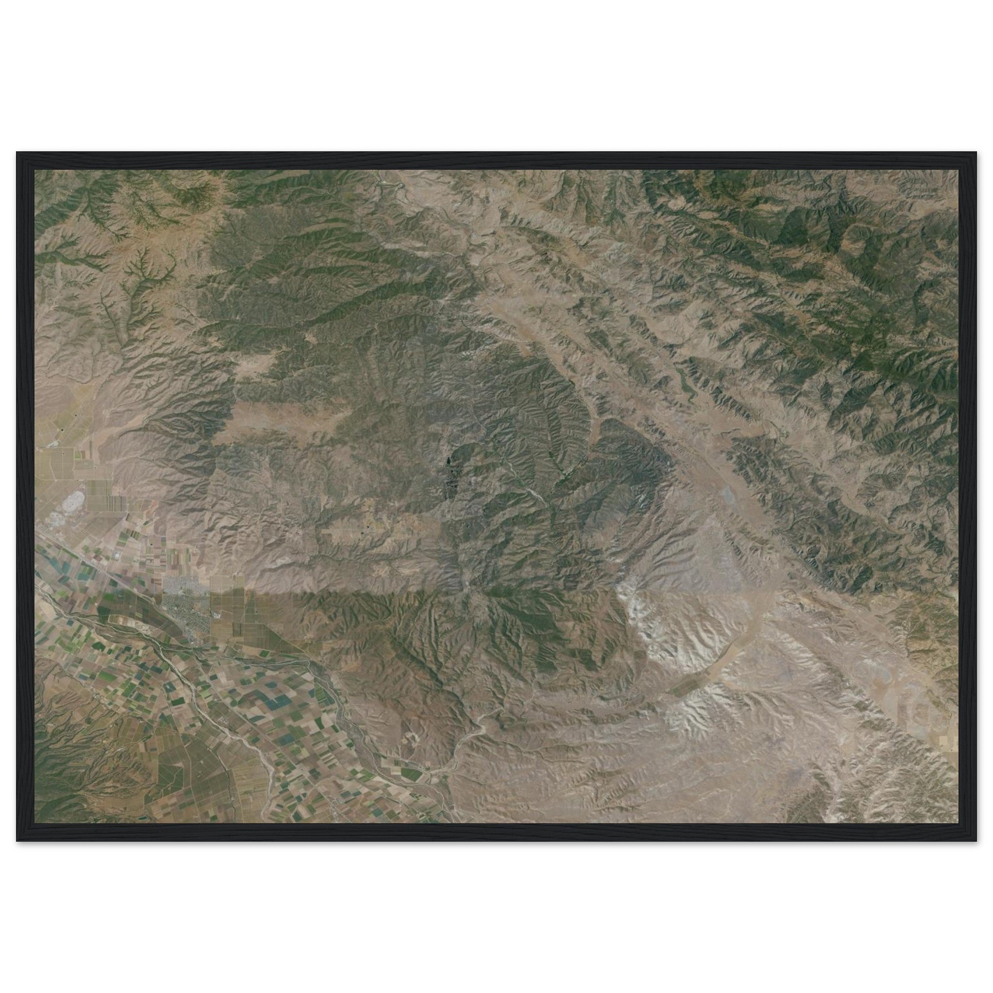 Pinnacles National Park Natural Earth Print - Ink And Atlas