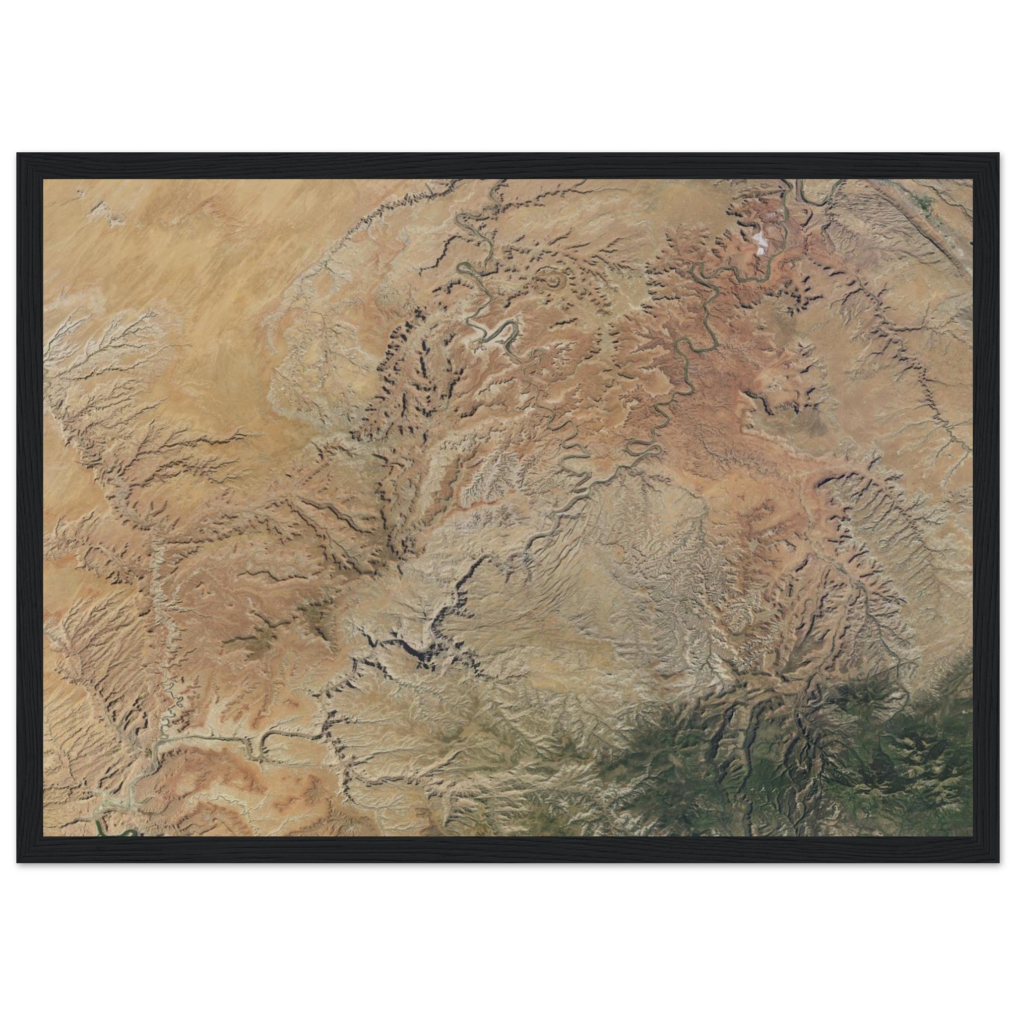 Canyonlands National Park Natural Earth Print - Ink And Atlas