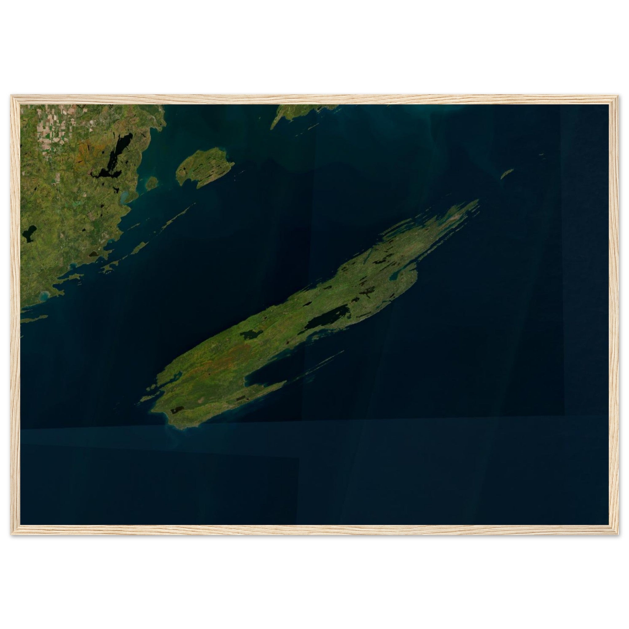 Isle Royale National Park Natural Earth Print - Ink And Atlas