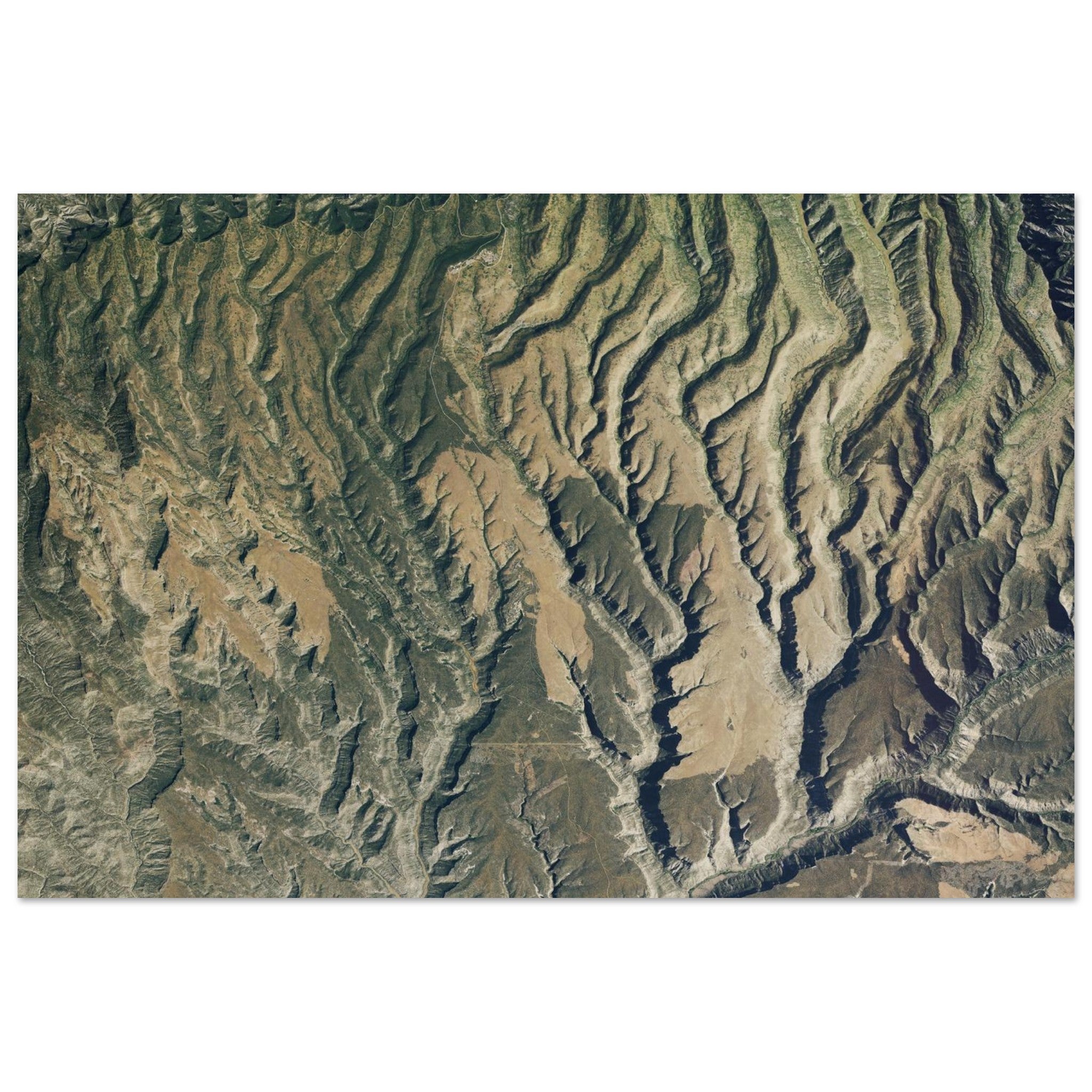 Mesa Verde National Park Natural Earth Print - Ink And Atlas