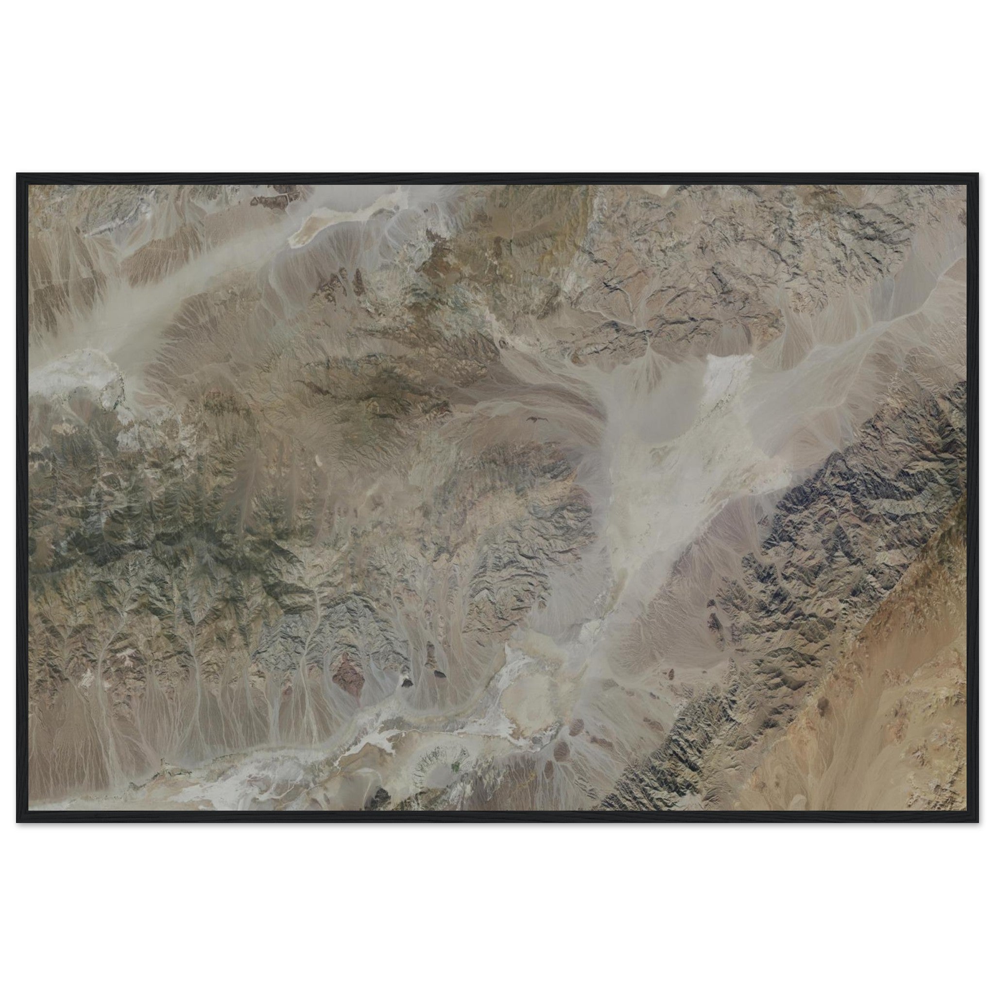 Death Valley National Park Natural Earth Print - Ink And Atlas