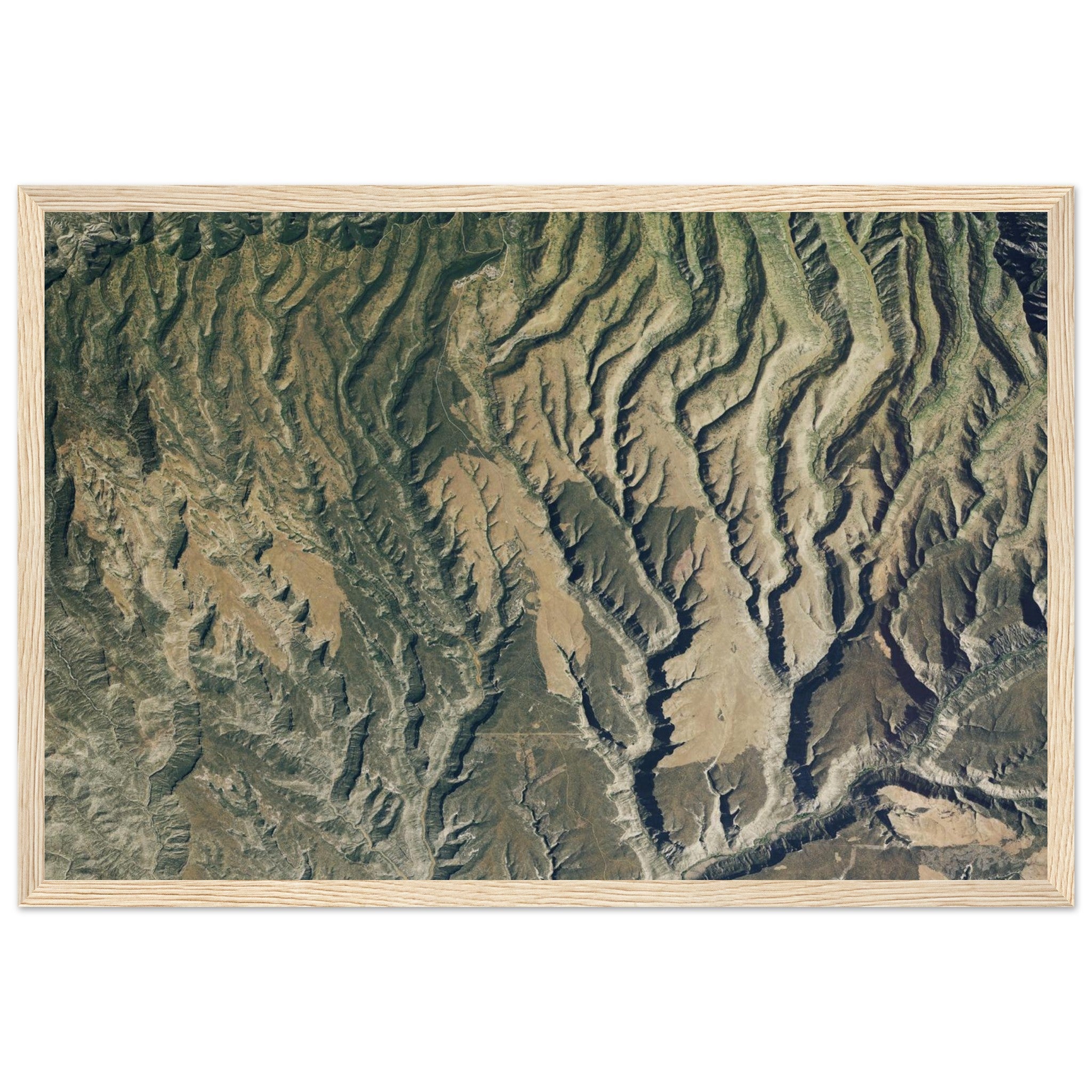 Mesa Verde National Park Natural Earth Print - Ink And Atlas