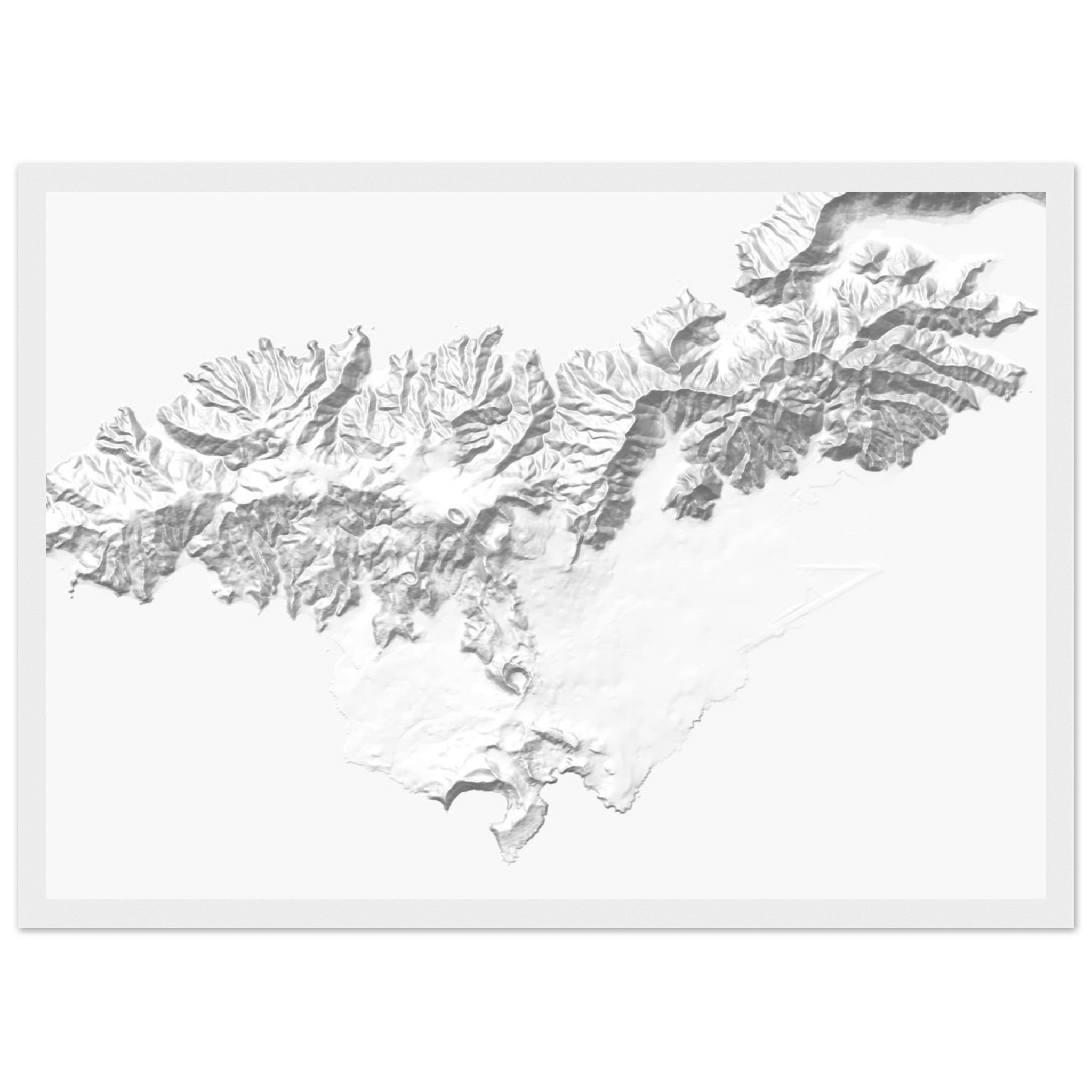 American Samoa National Park Natural Earth Print - Ink And Atlas