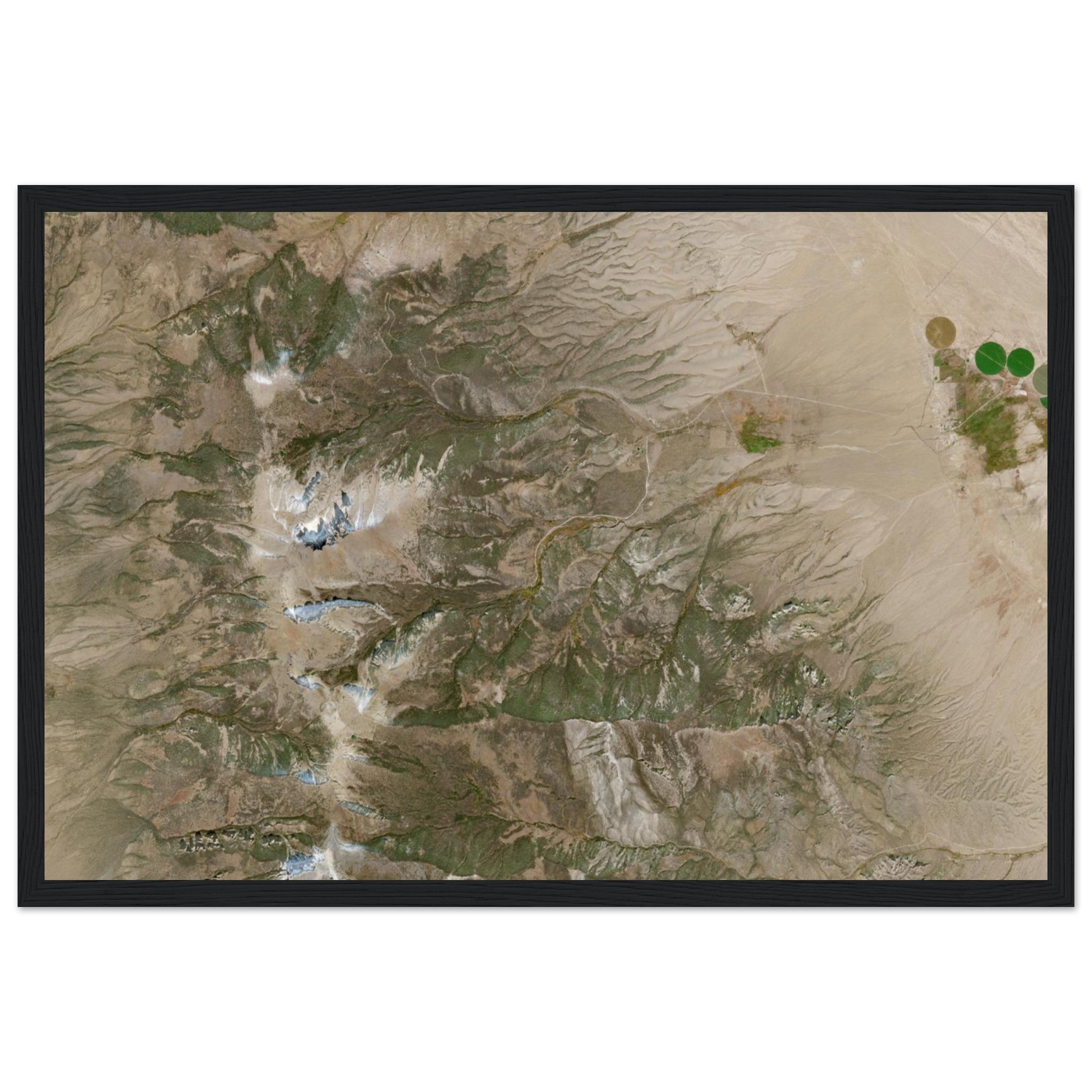 Great Basin National Park Natural Earth Print - Ink And Atlas