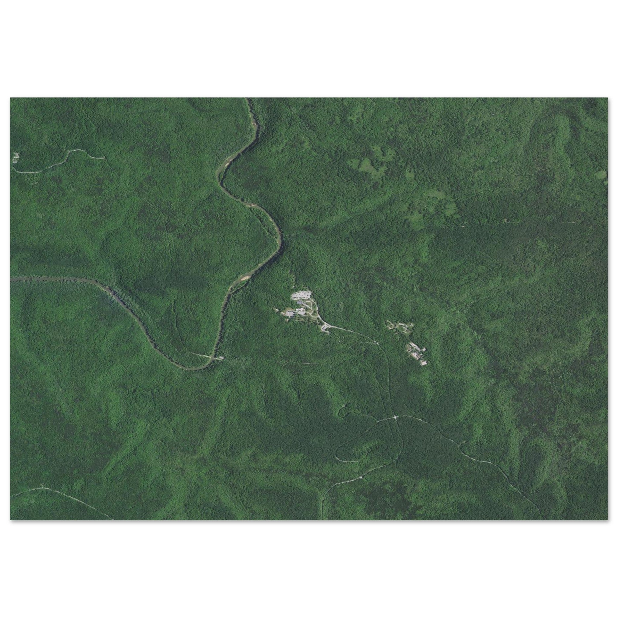Mammoth Cave National Park Natural Earth Print - Ink And Atlas