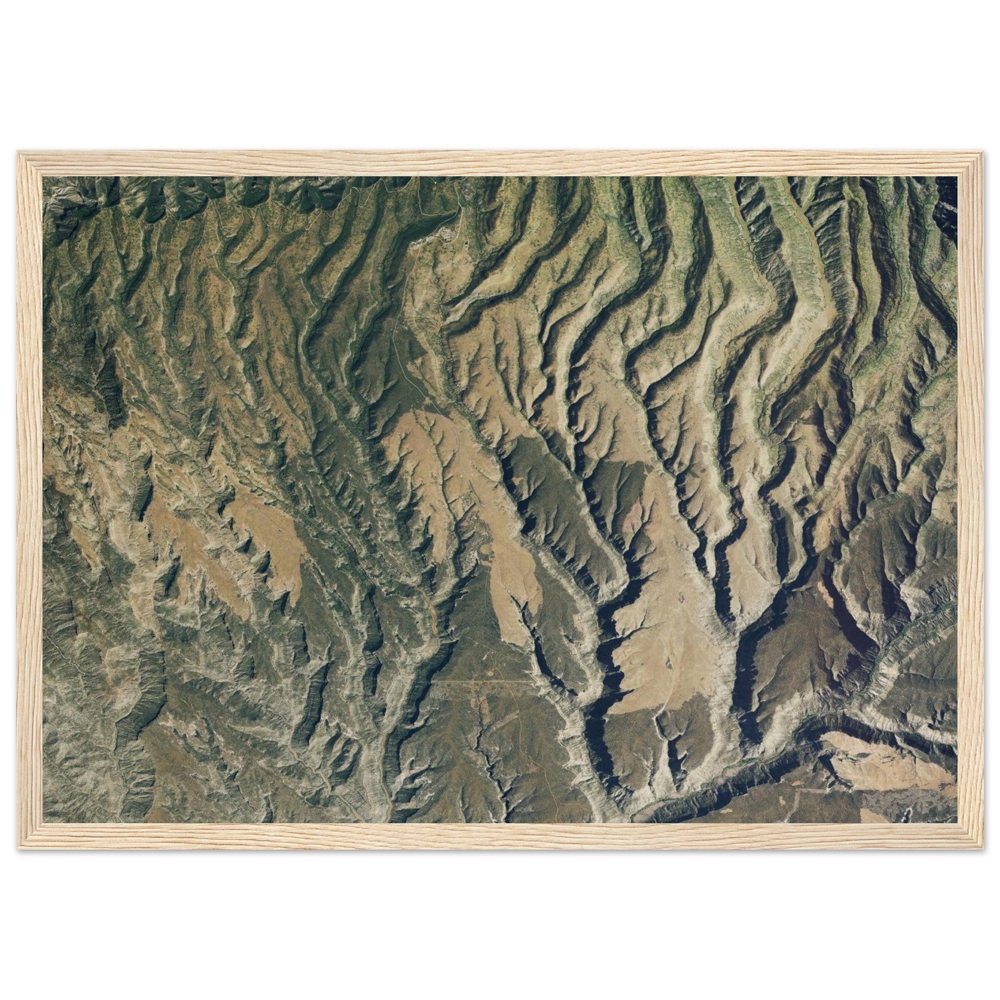 Mesa Verde National Park Natural Earth Print - Ink And Atlas
