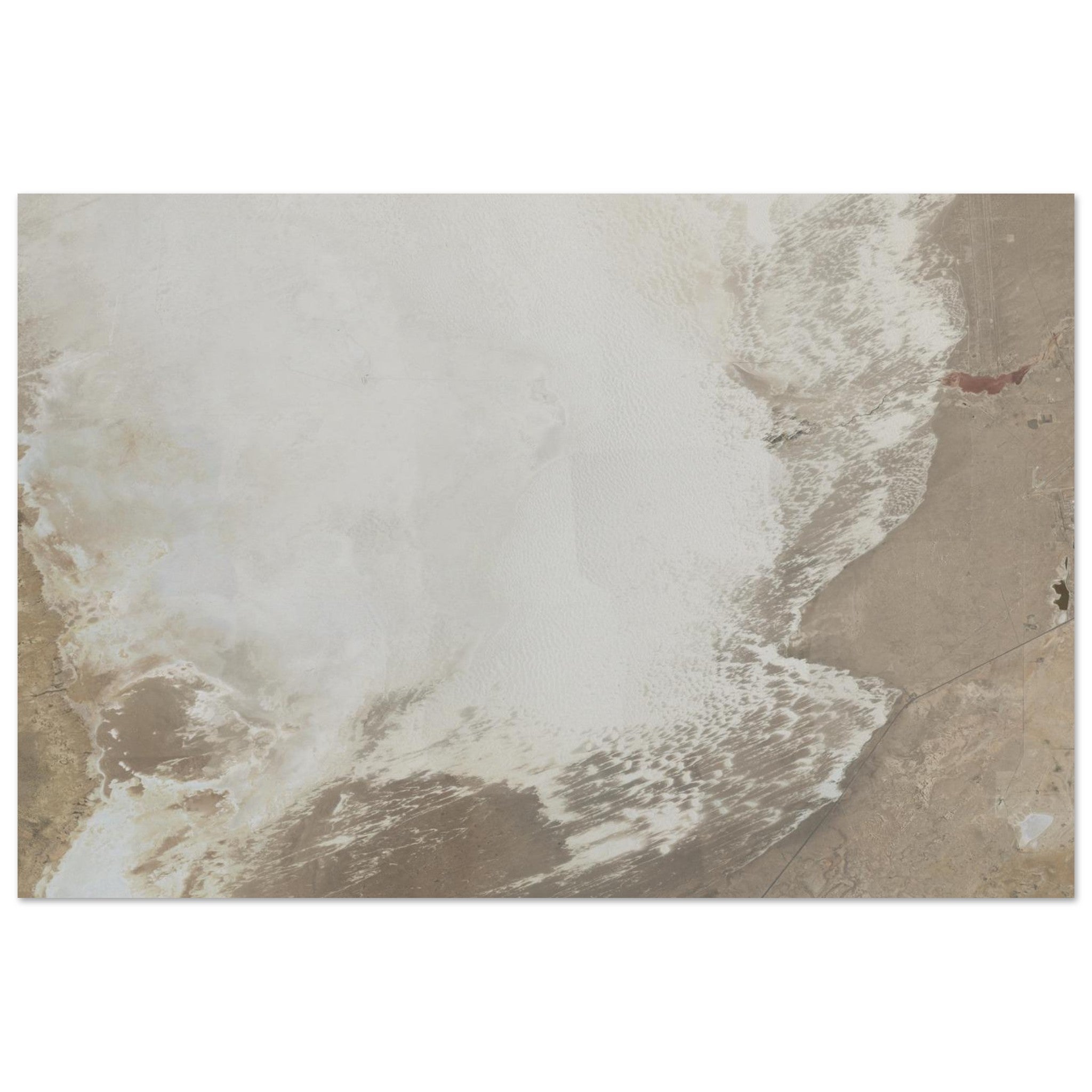 White Sands National Park Natural Earth Print - Ink And Atlas