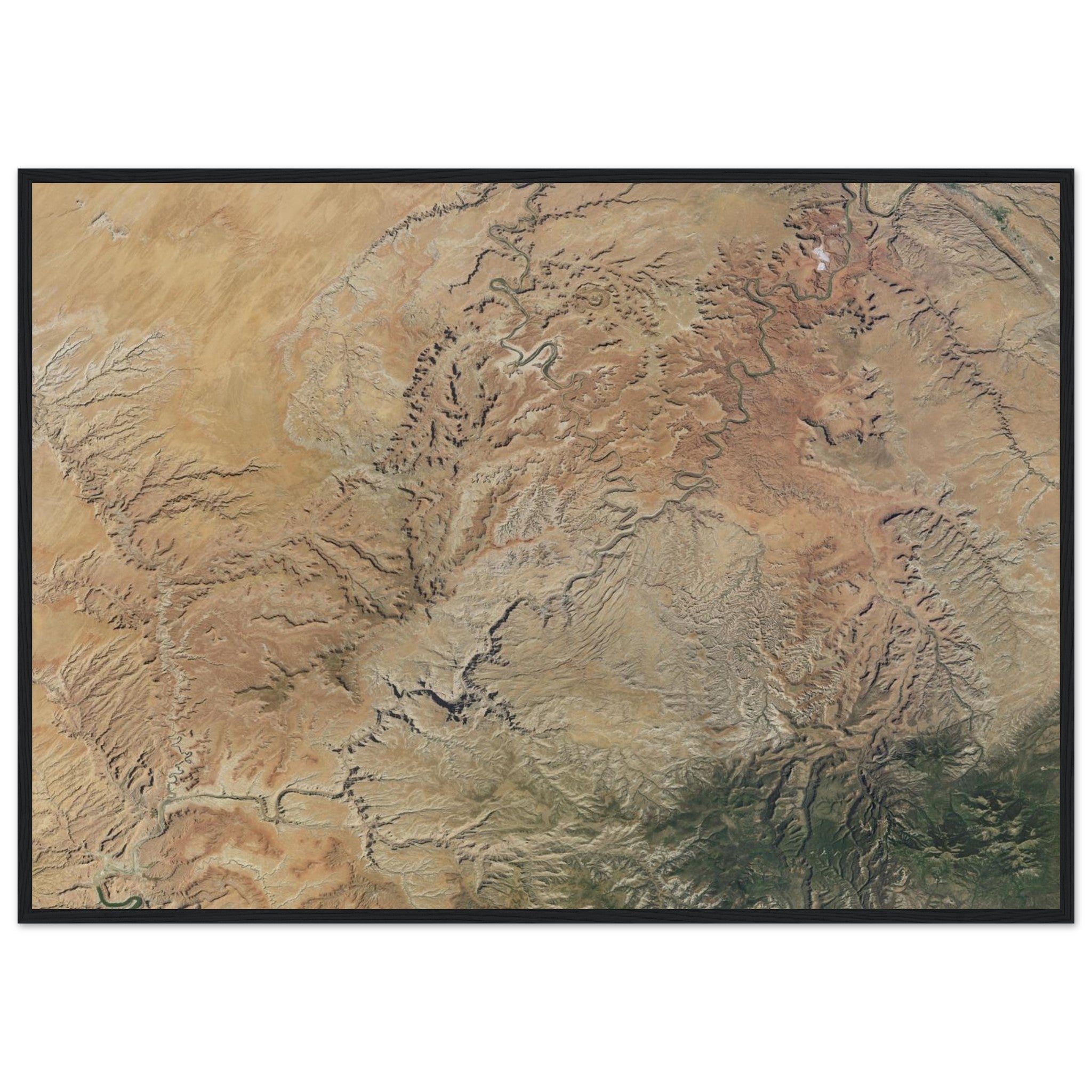 Canyonlands National Park Natural Earth Print - Ink And Atlas
