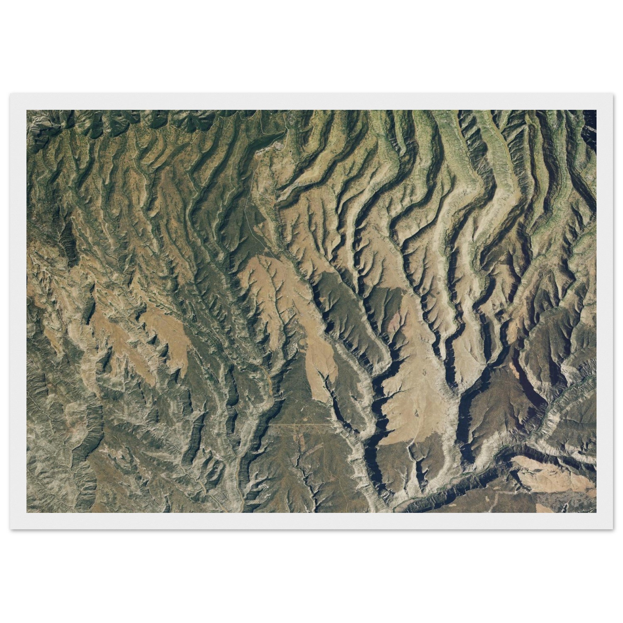 Mesa Verde National Park Natural Earth Print - Ink And Atlas