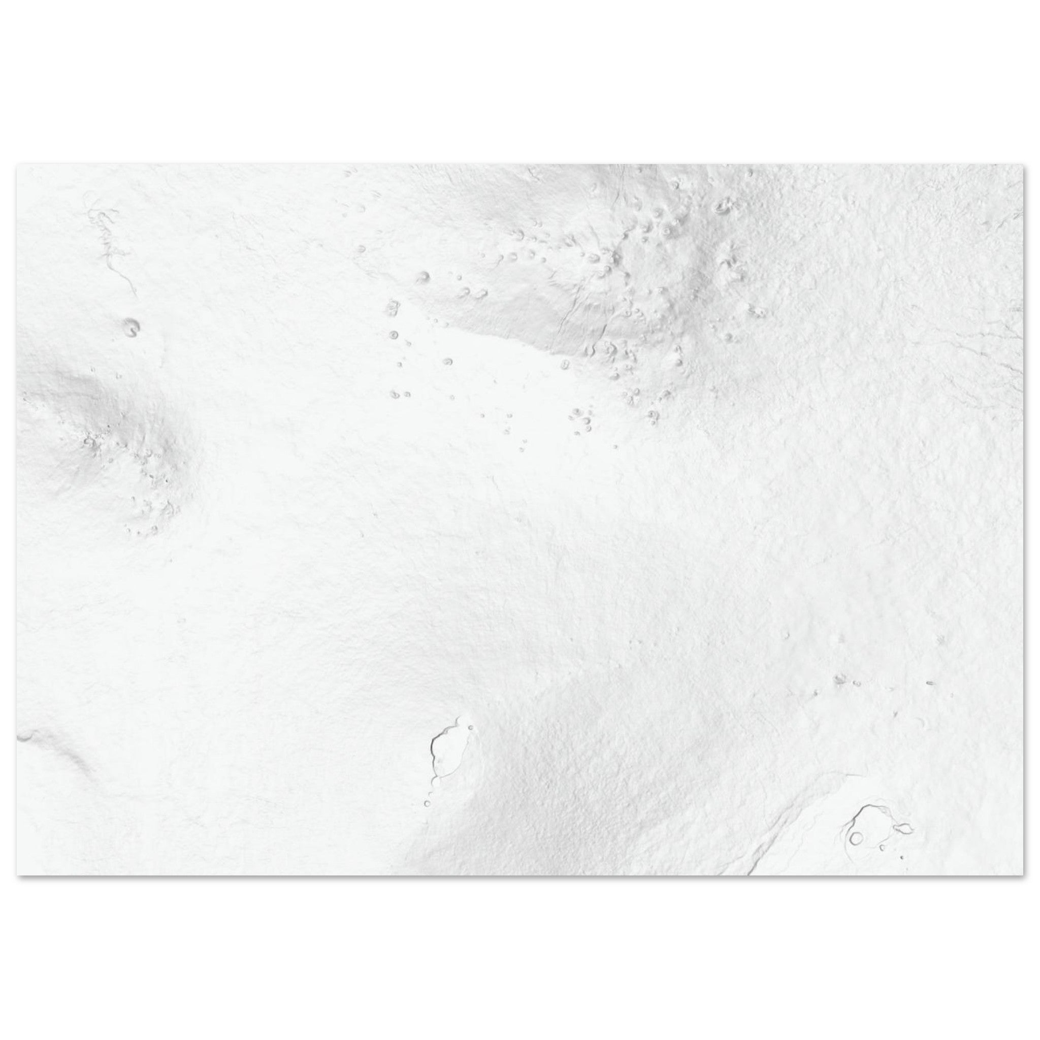 Volcanoes National Park Natural Earth Print - Ink And Atlas