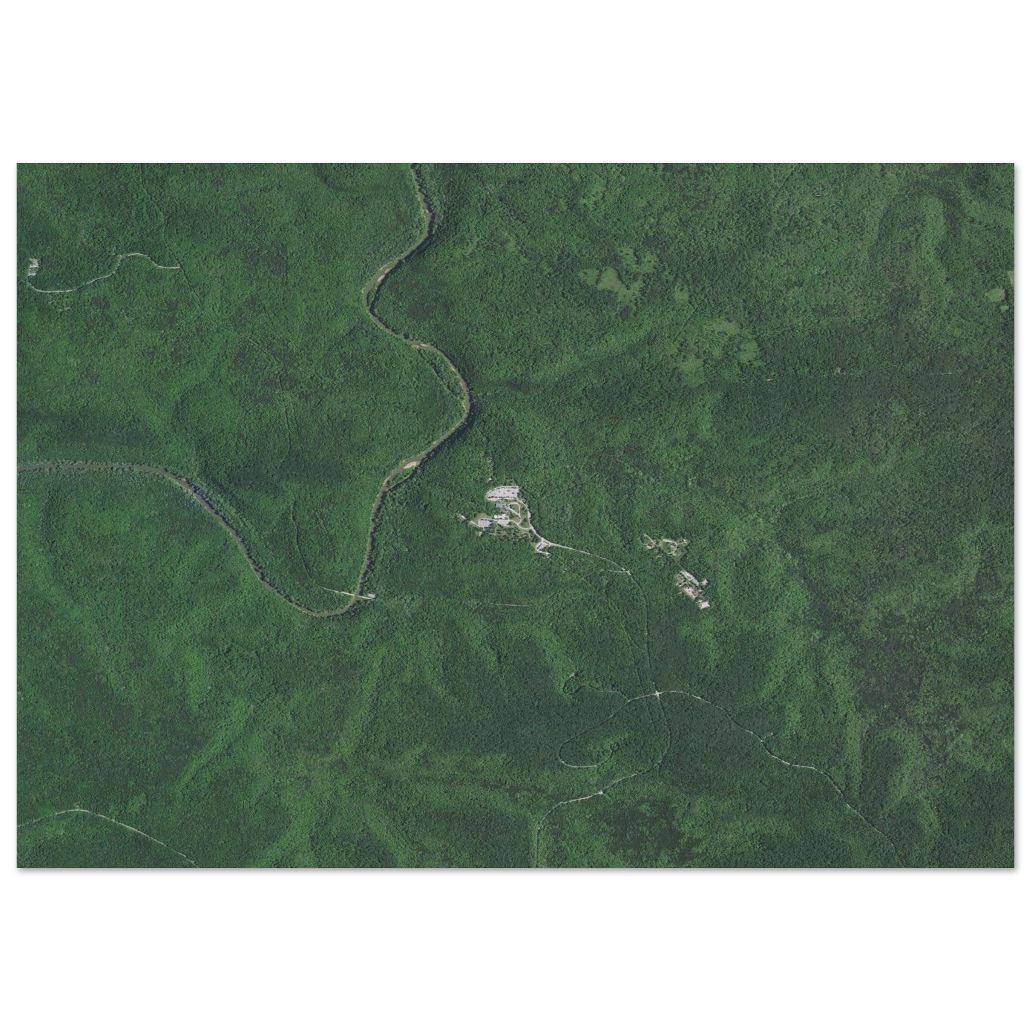 Mammoth Cave National Park Natural Earth Print - Ink And Atlas