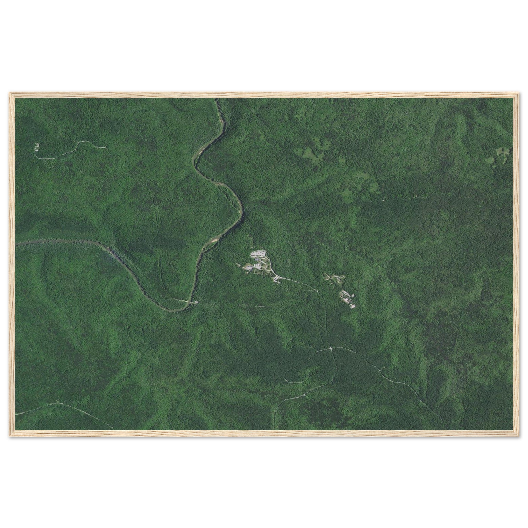 Mammoth Cave National Park Natural Earth Print - Ink And Atlas
