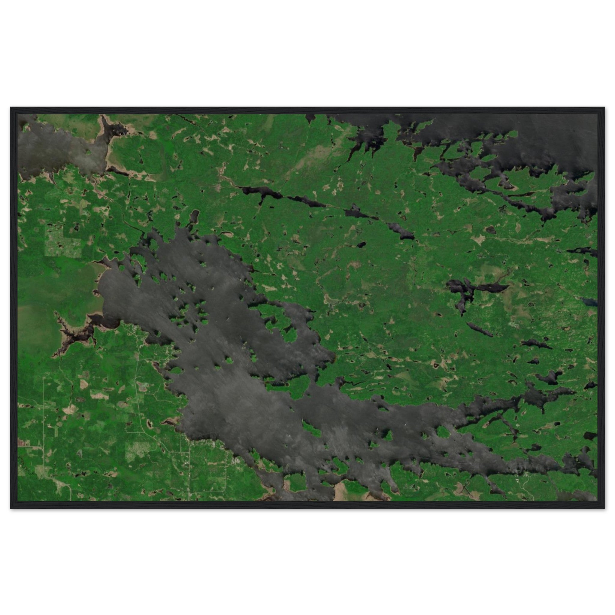 Voyageurs National Park Natural Earth Print - Ink And Atlas