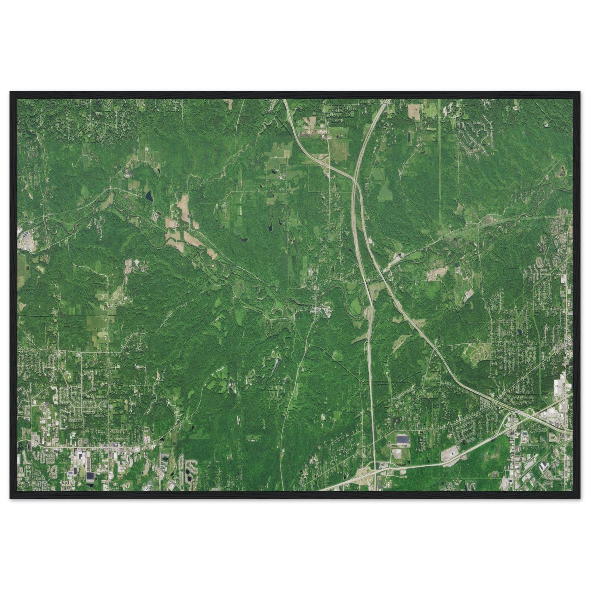 Cuyahoga Valley National Park Natural Earth Print - Ink And Atlas