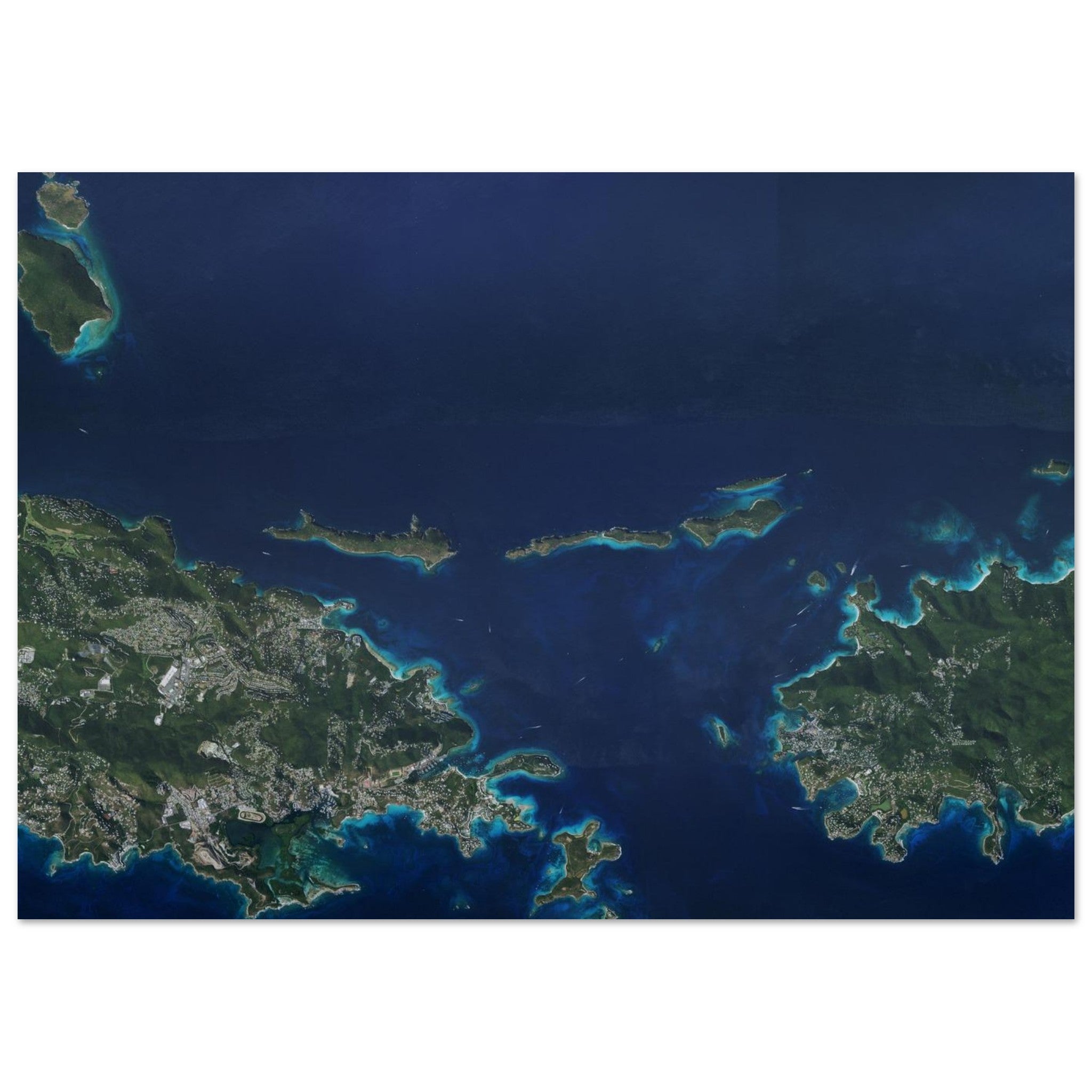 Virgin Islands National Park Natural Earth Print - Ink And Atlas