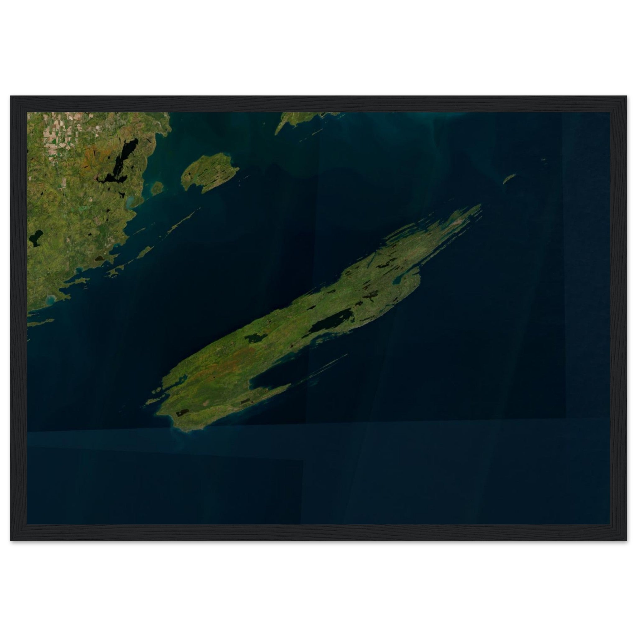 Isle Royale National Park Natural Earth Print - Ink And Atlas